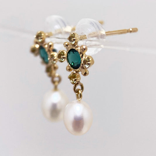 K10淡水パールピアス