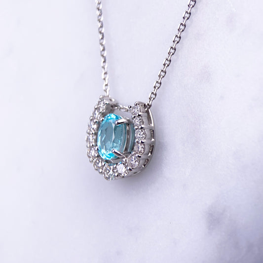 PTパライバトルマリンペンダントネックレス