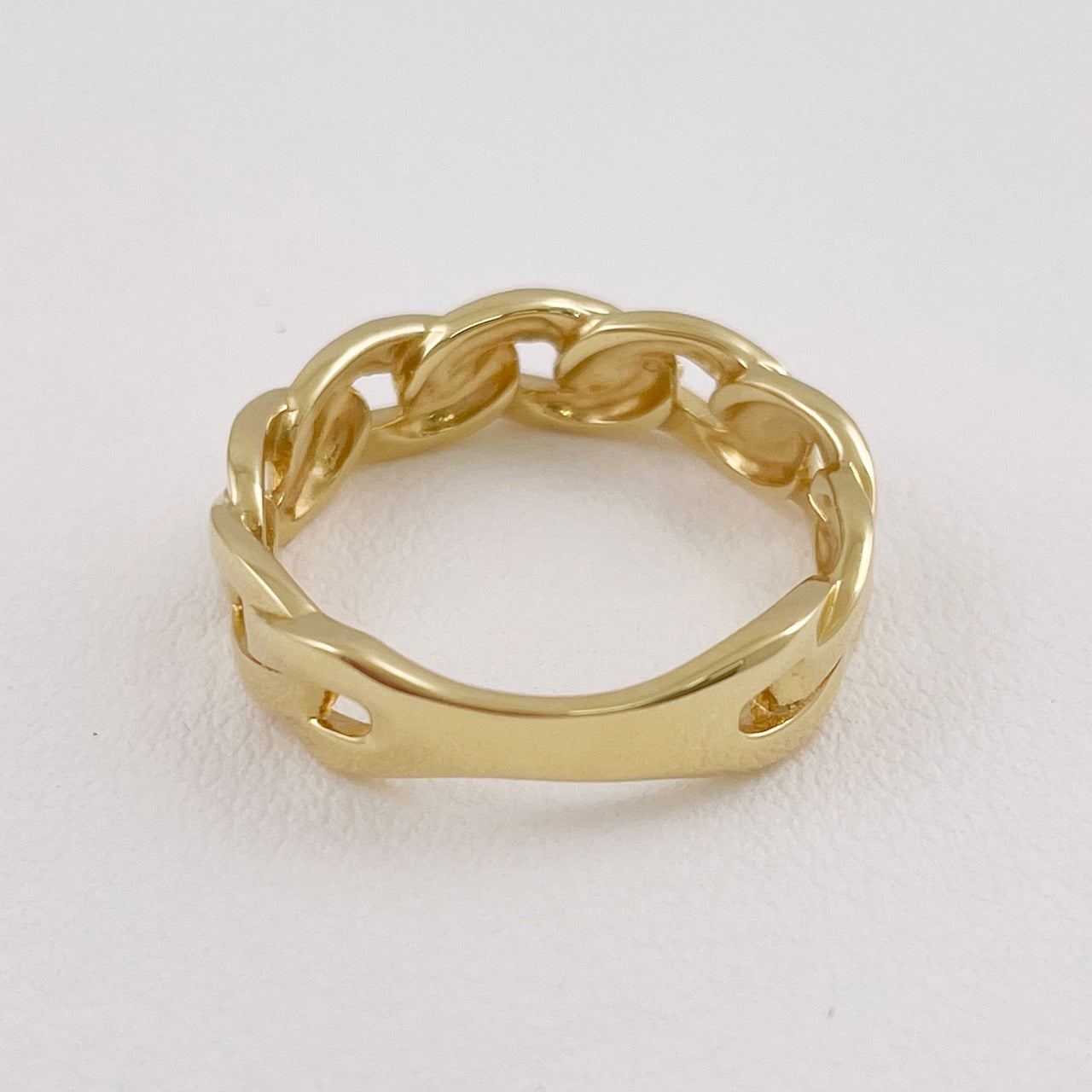 K18YGダイヤモンドリング　