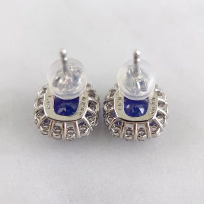 PTタンザナイトピアス　【取り寄せ又は新品製作商品です】