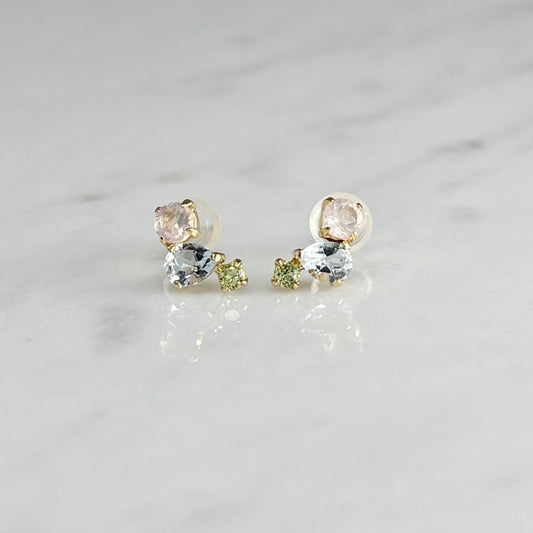 K10 スカイブルートパーズピアス