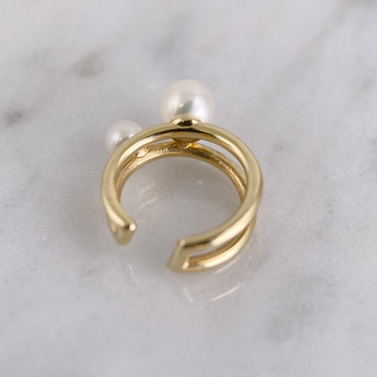 K10淡水パールイヤカフ