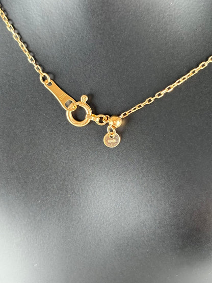 K18YG/K18PG/Ptミーティアネックレス0.5ct