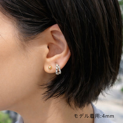 【定番ジュエリー】K18丸玉ピアス