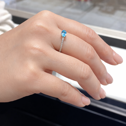 PTブルージルコンリング