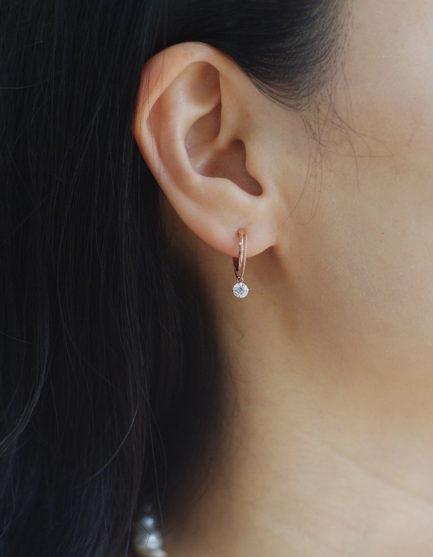 K10PGキュービックピアス(00046)