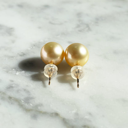 K18ゴールデンパールピアス