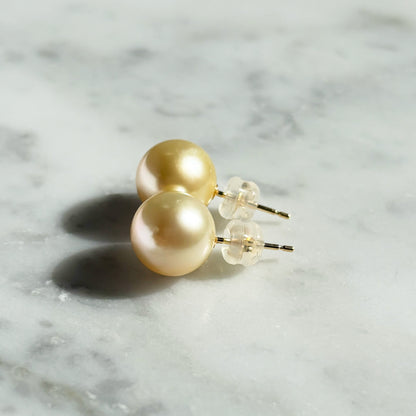 K18ゴールデンパールピアス