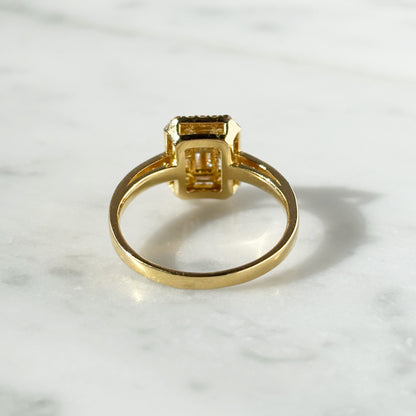 【特価】K18YGダイヤリング