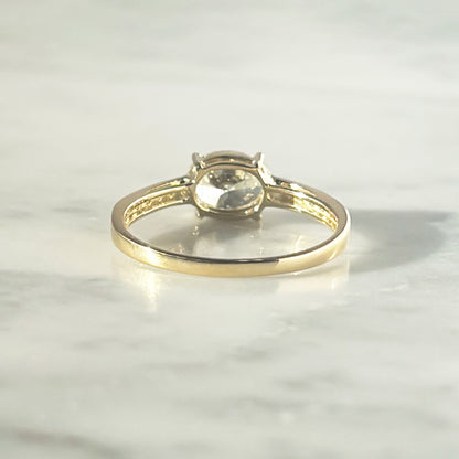 K18YGダイヤリング