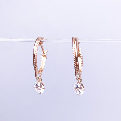 K10PGキュービックピアス(00046)