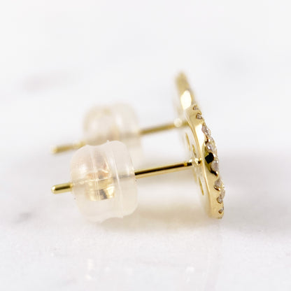 K18YGダイヤピアス【取り寄せ又は新品製作商品です】