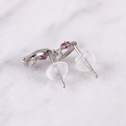 K10WG キュービックジルコニアピアス