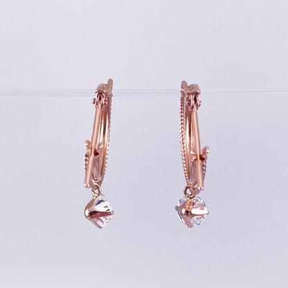 K10PGキュービックピアス(00046)