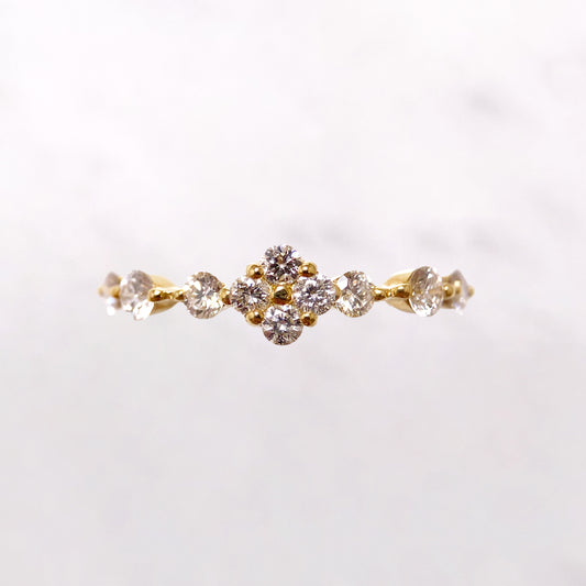 K18ダイヤリング