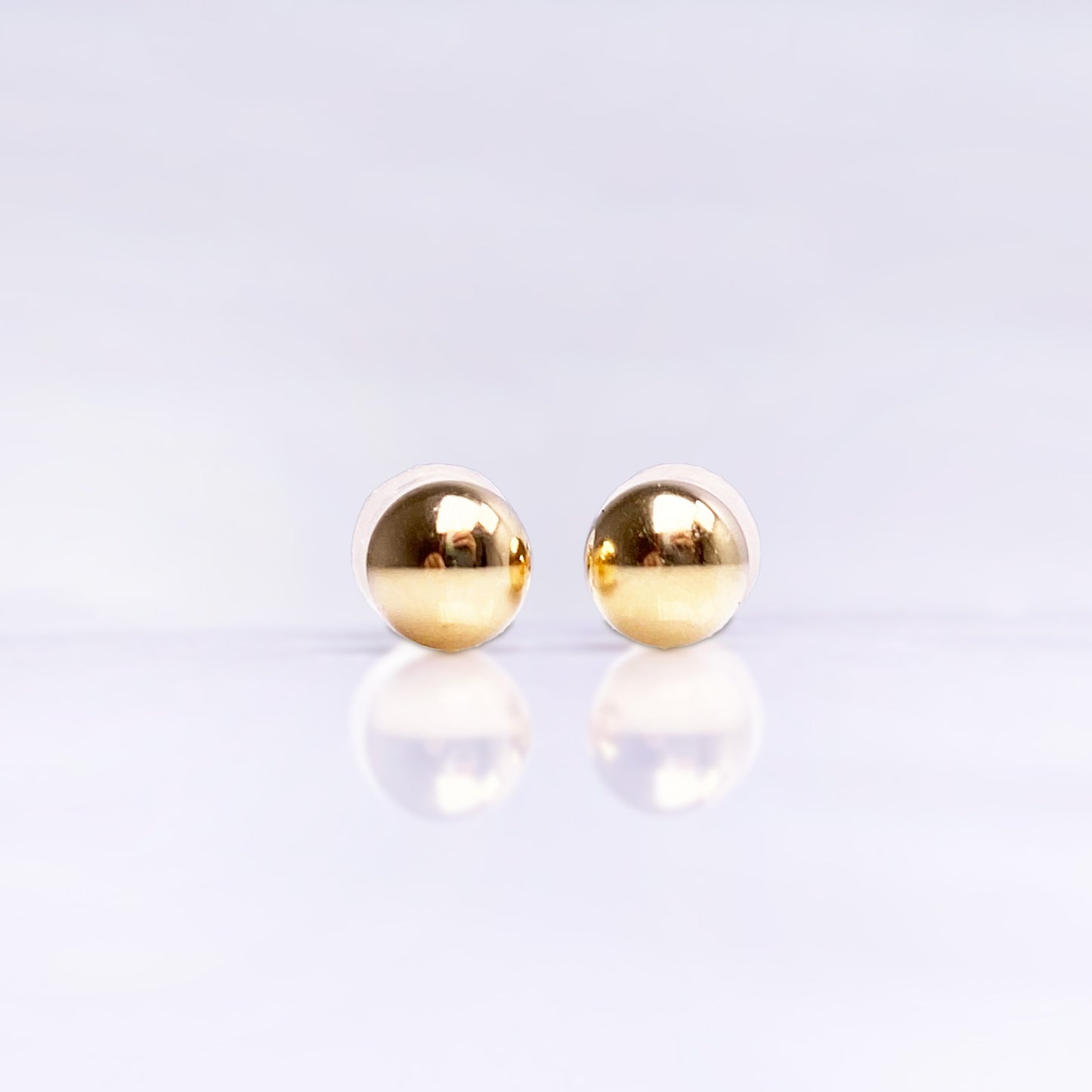 【定番ジュエリー】K18丸玉ピアス