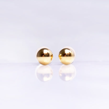 【定番ジュエリー】K18丸玉ピアス