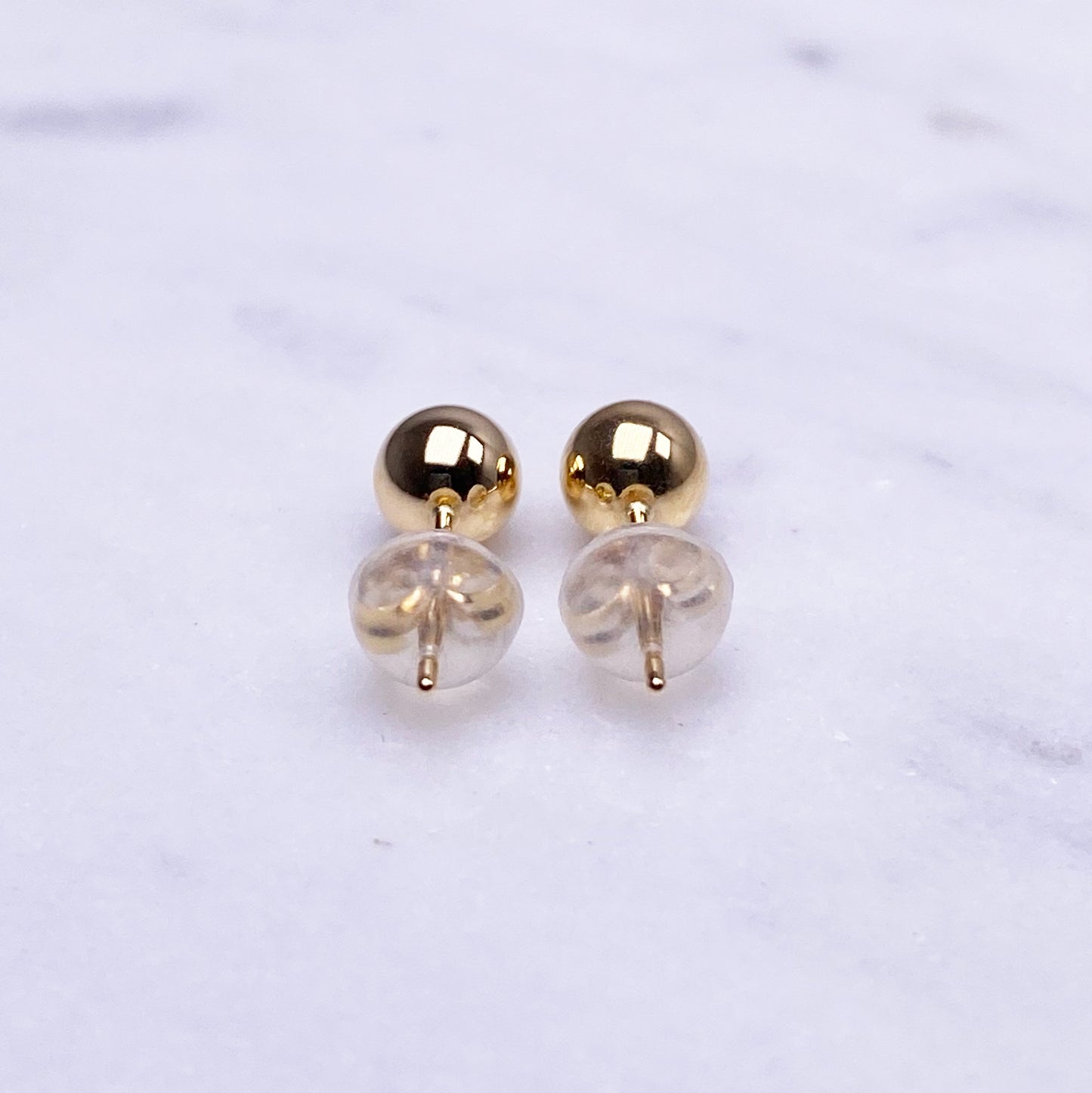 【定番ジュエリー】K18丸玉ピアス