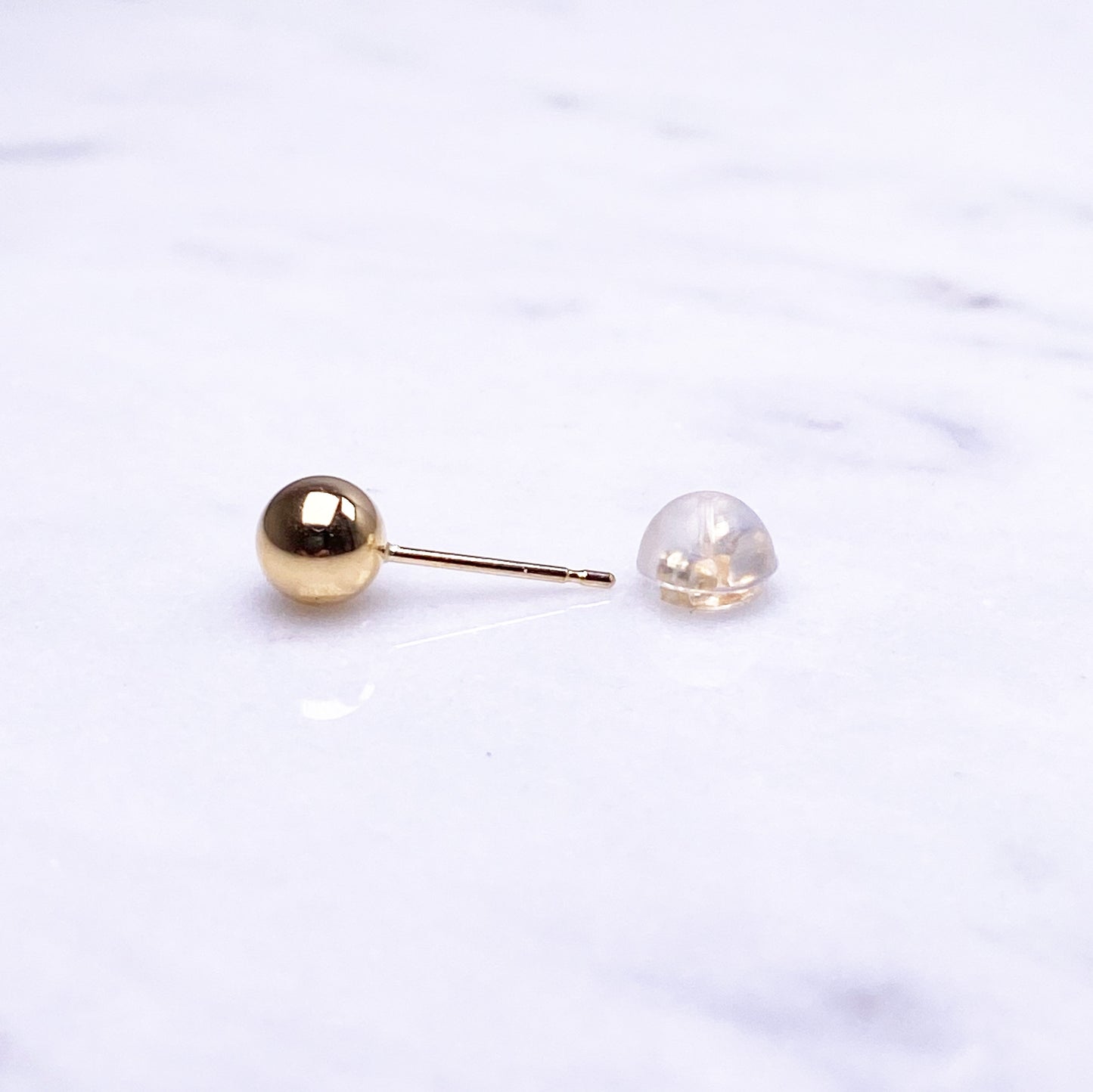 【定番ジュエリー】K18丸玉ピアス