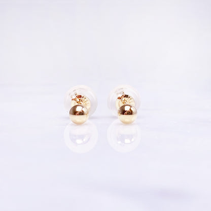 【定番ジュエリー】K18丸玉ピアス