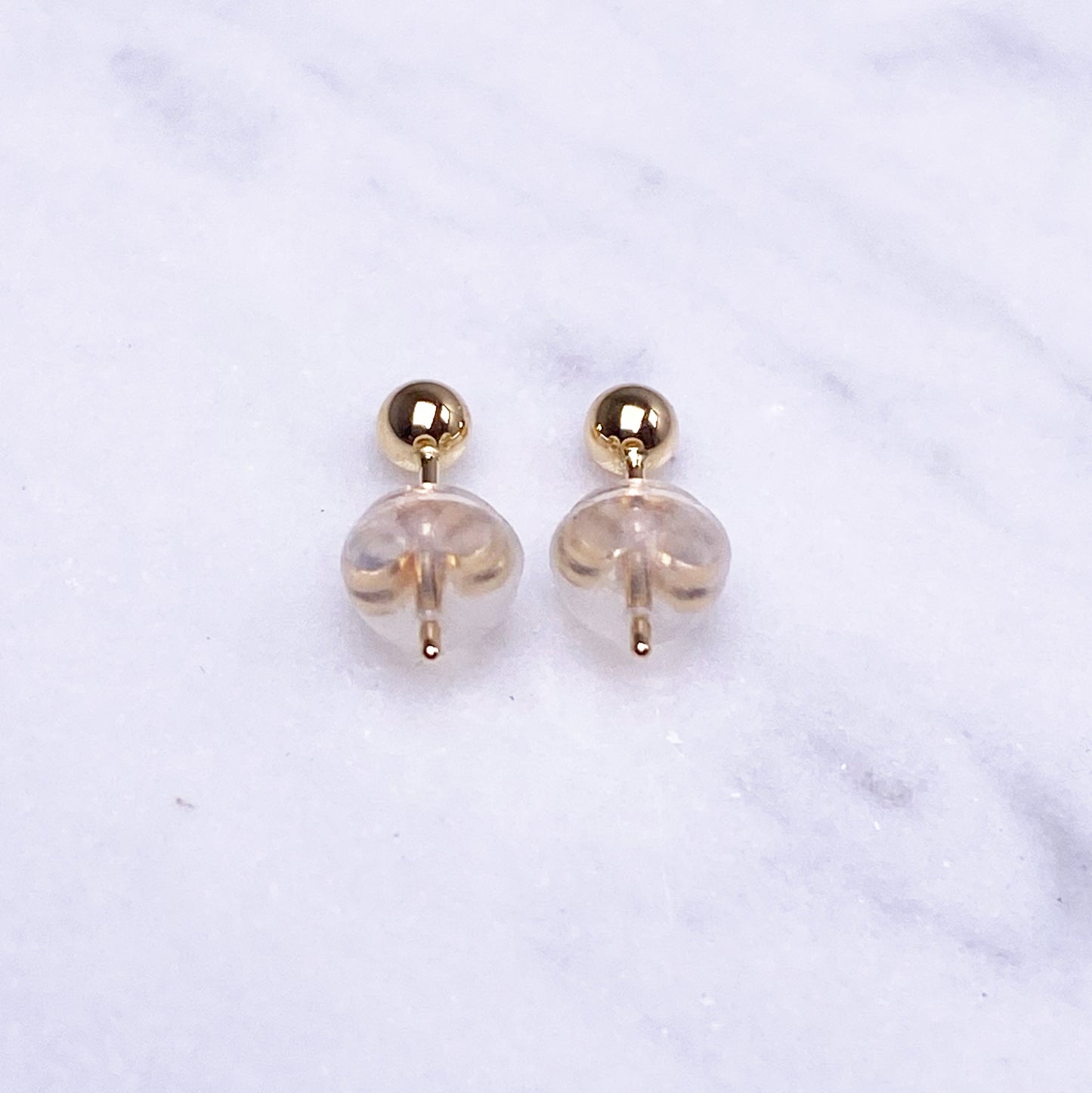 【定番ジュエリー】K18丸玉ピアス