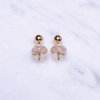 【定番ジュエリー】K18丸玉ピアス