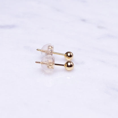 【定番ジュエリー】K18丸玉ピアス