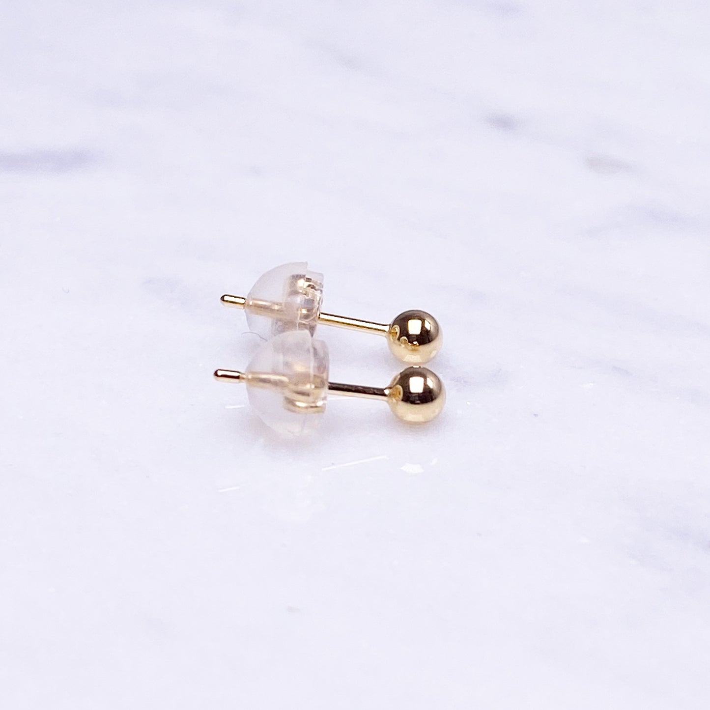 【定番ジュエリー】K18丸玉ピアス