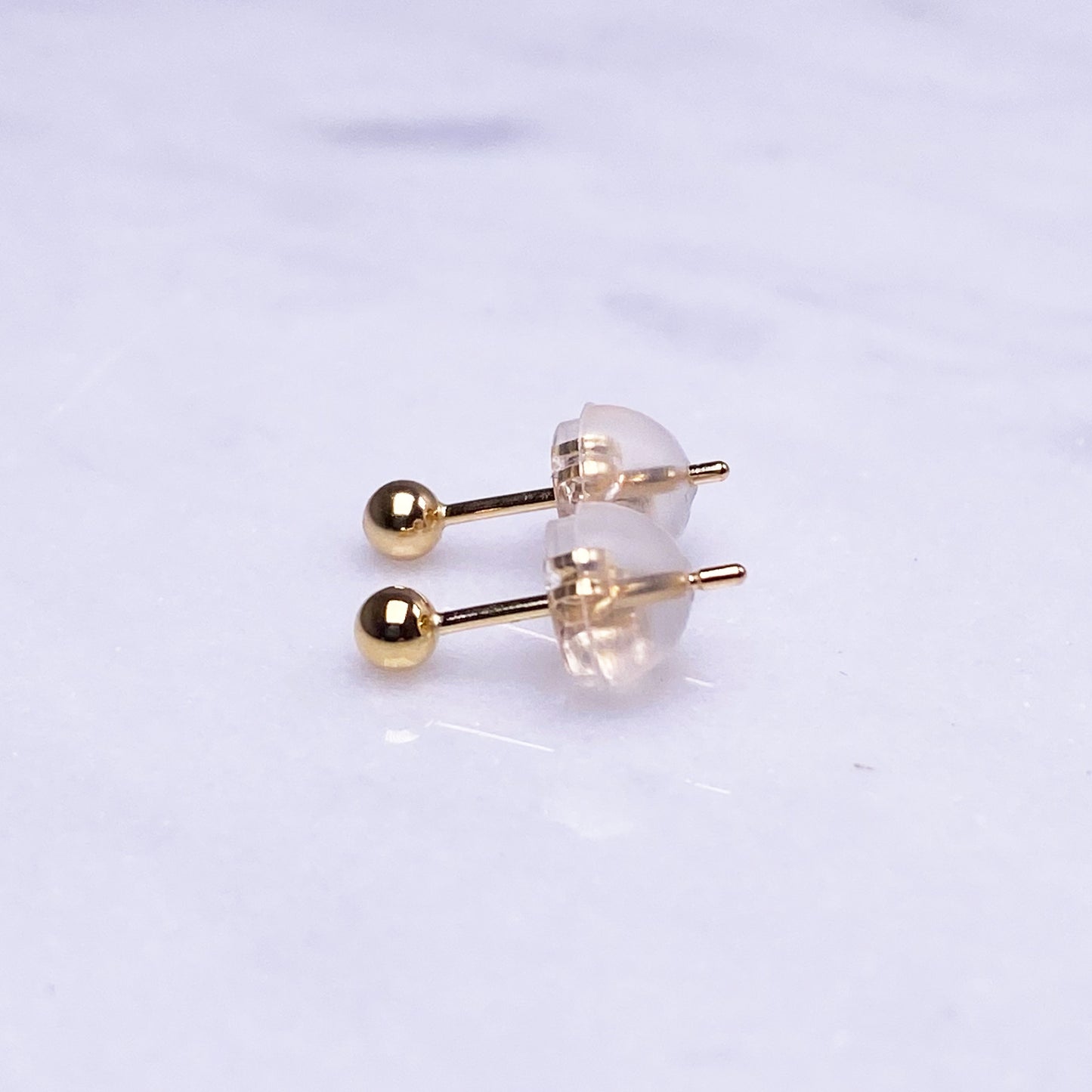 【定番ジュエリー】K18丸玉ピアス