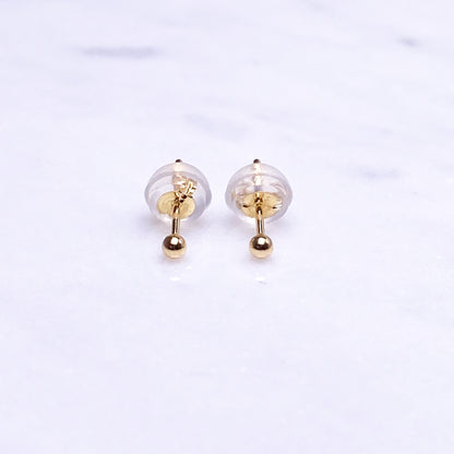 【定番ジュエリー】K18丸玉ピアス