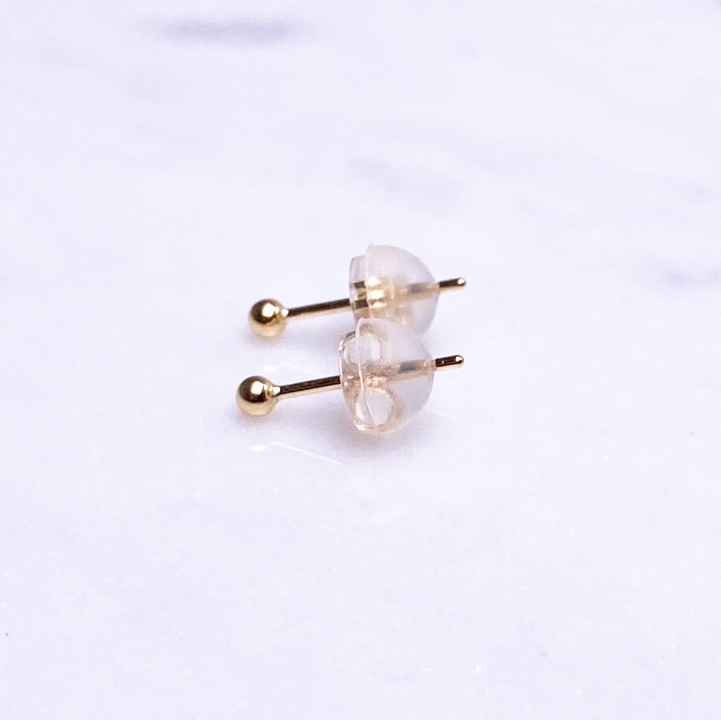 【定番ジュエリー】K18丸玉ピアス