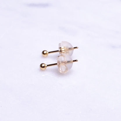 【定番ジュエリー】K18丸玉ピアス