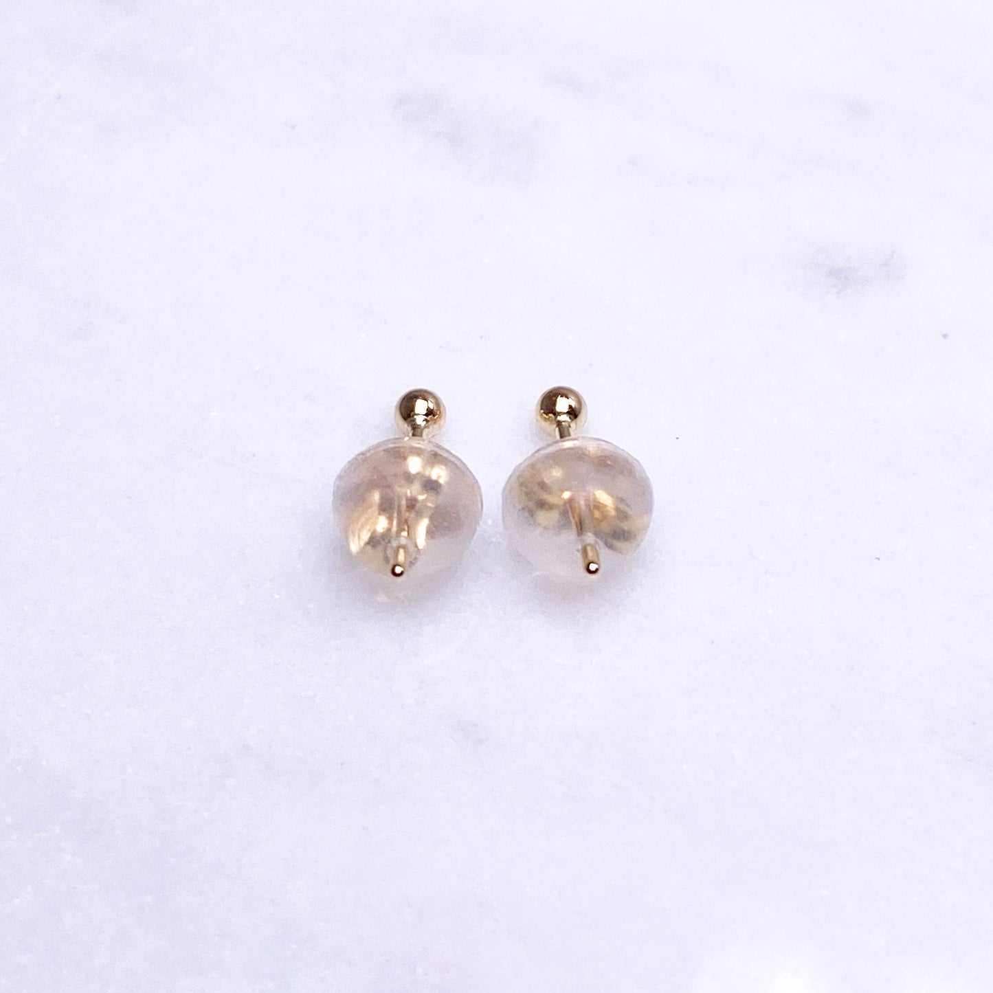 【定番ジュエリー】K18丸玉ピアス