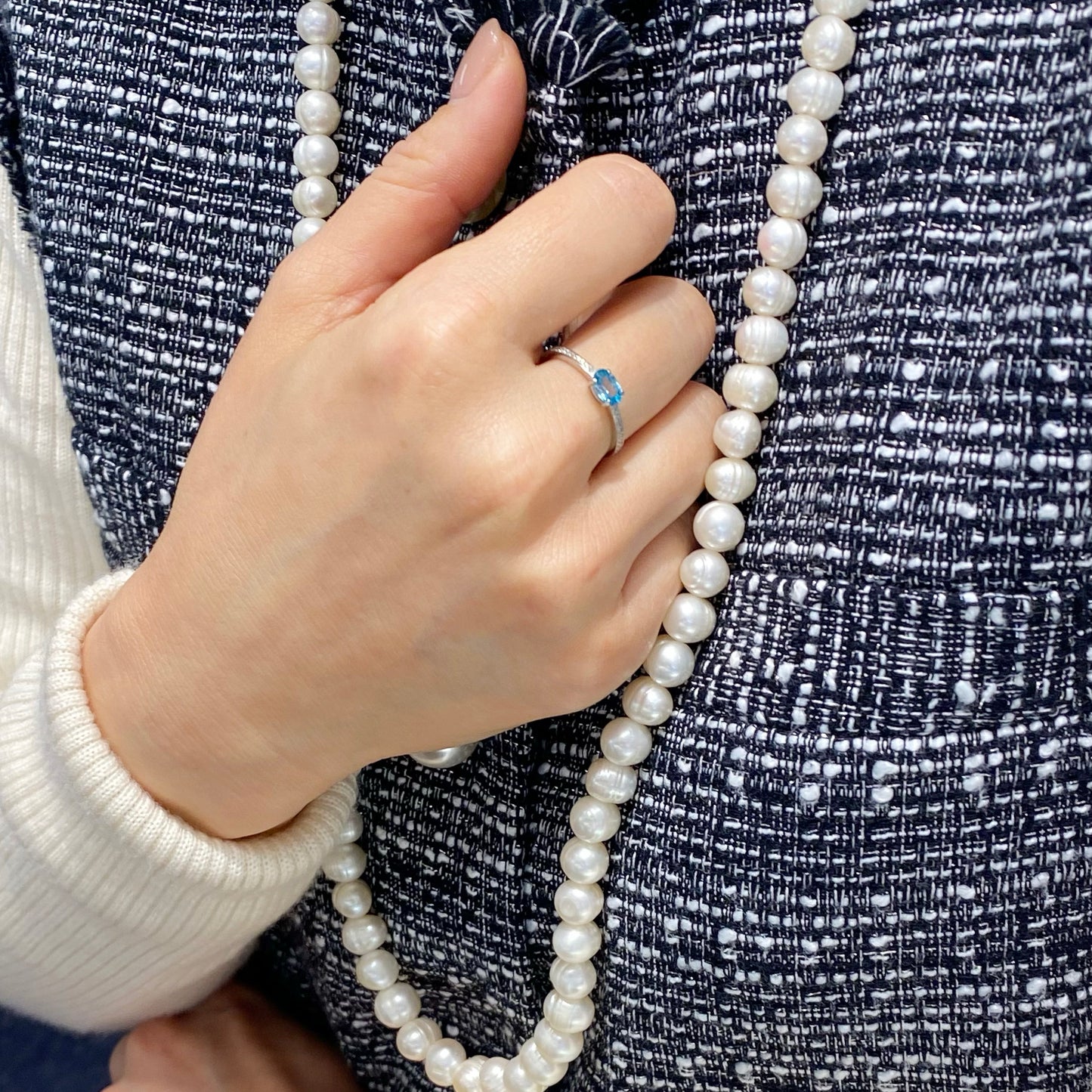 PTブルージルコンリング