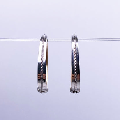 K10YG/10WG地金イヤリング