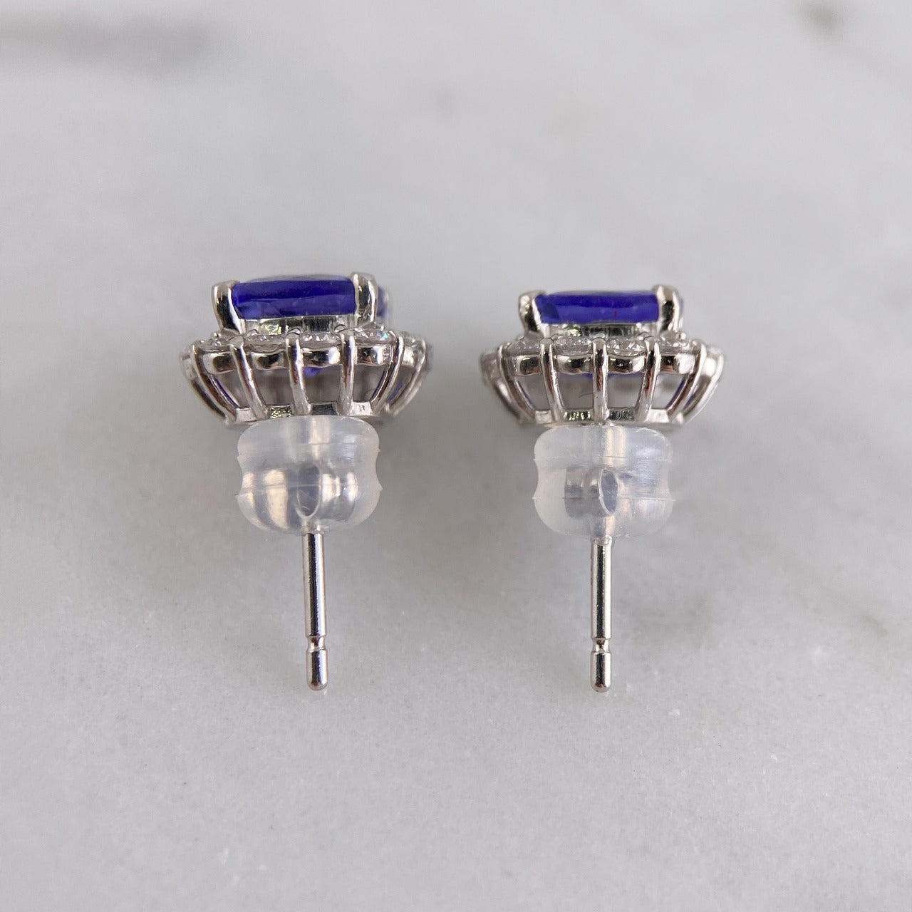 PTタンザナイトピアス　【取り寄せ又は新品製作商品です】