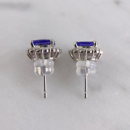 PTタンザナイトピアス　【取り寄せ又は新品製作商品です】